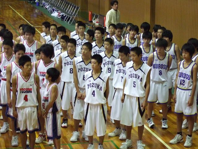 11月4日平成19年度埼玉県新人体育大会結果 川口市立戸塚中学校 男子バスケットボール部